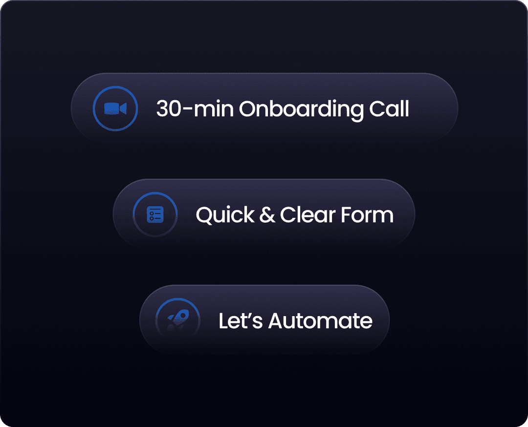 Onboarding flow