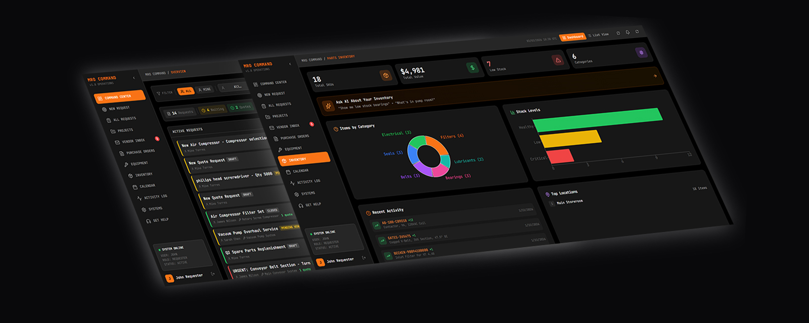 Vendor & Inventory Management